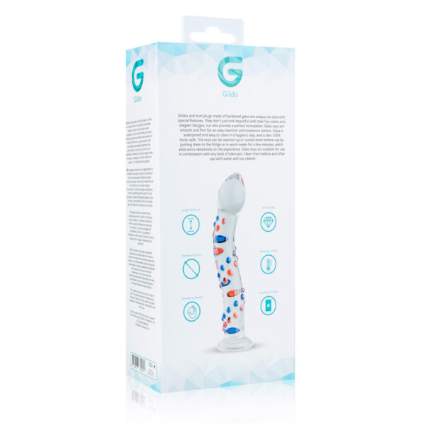 Dildo Sticla Gildo Clear Glass No 03 Dildo Sticla Gildo Clear Glass No 03