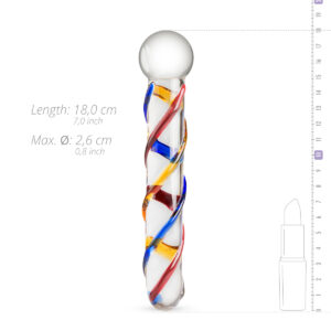Dildo Sticla Gildo Clear Glass No 10 Dildo Sticla Gildo Clear Glass No 10
