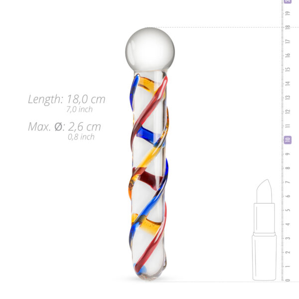 Dildo Sticla Gildo Clear Glass No 10 Dildo Sticla Gildo Clear Glass No 10