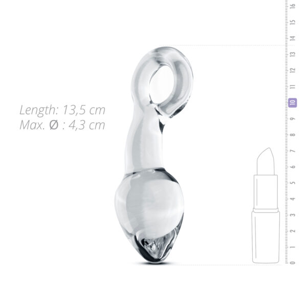 Dildo Sticla Gildo Clear Glass No 13 Dildo Sticla Gildo Clear Glass No 13