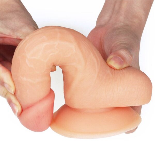 Dildo The Ultra Soft Dude 7 Inch Slim Flesh Dildo The Ultra Soft Dude 7 Inch Slim Flesh