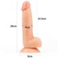 Dildo The Ultra Soft Dude 8 Inch Slim
