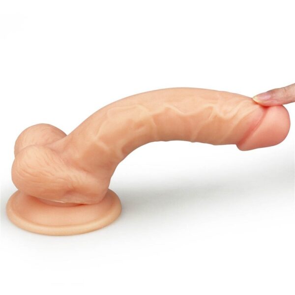 Dildo The Ultra Soft Dude 8 Inch Slim Flesh Dildo The Ultra Soft Dude 8 Inch Slim Flesh