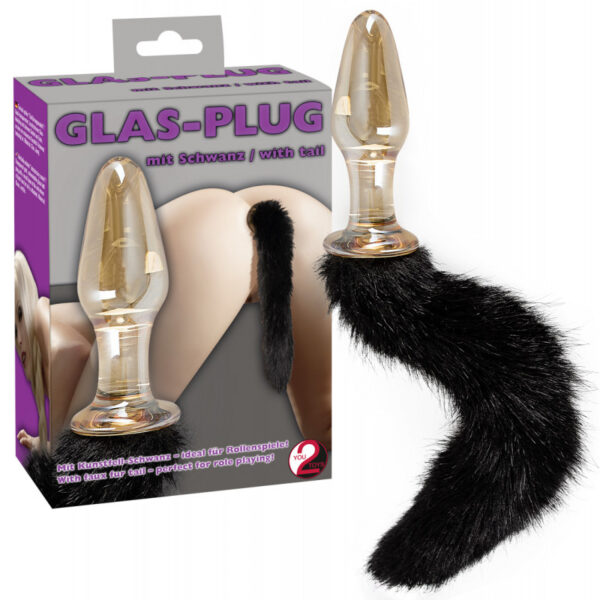 Dildo Sticla Anal Cu Coada Dildo Sticla Anal Cu Coada