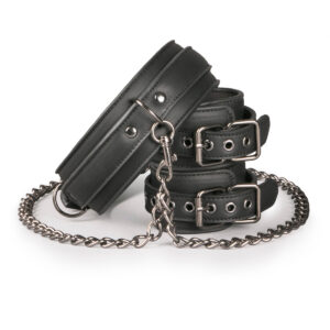 EasyToys Collar & Wrist Restraint Set