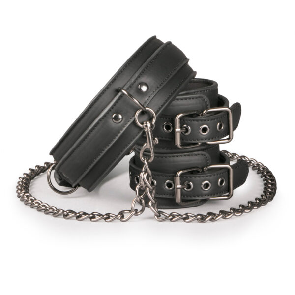 EasyToys Collar & Wrist Restraint Set EasyToys Collar & Wrist Restraint Set