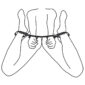 EasyToys Wrist & Ankle Bondage Bar