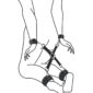 Easytoys Ankle And Wrist Cuffs & Hogtie Set