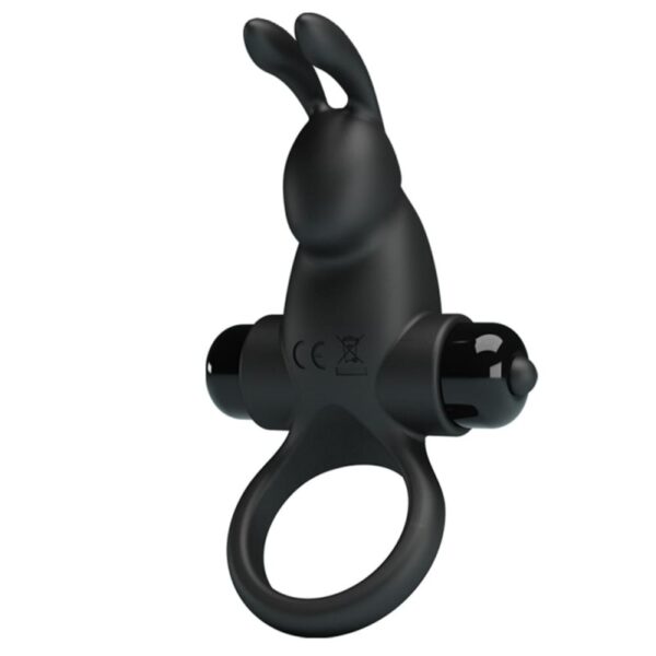 Inel Cu Vibratie Pretty Love Rabbit 10 Functii Black Inel Cu Vibratie Pretty Love Rabbit 10 Functii Black