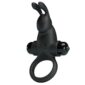Inel Cu Vibratie Pretty Love Rabbit 10 Functii Black