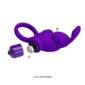 Inel Cu Vibratie Pretty Love Rabbit 10 Functii Purple