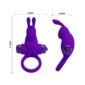 Inel Cu Vibratie Pretty Love Rabbit 10 Functii Purple