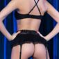 Lenjerie Sexy CR 4460 Black S/M