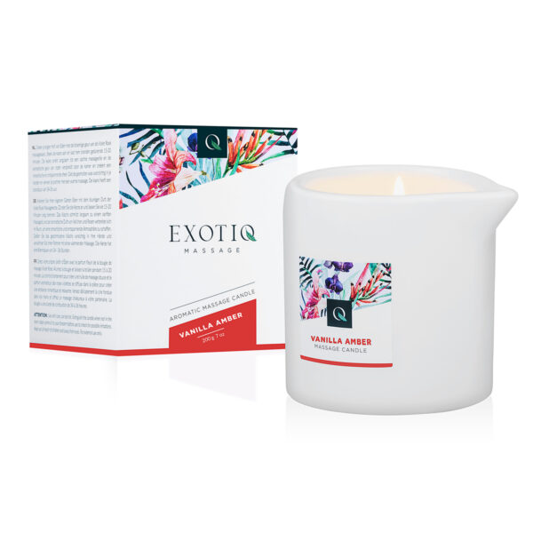 Lumanare Pentru Masaj Exotiq Vanilla Amber 200g Lumanare Pentru Masaj Exotiq Vanilla Amber 200g
