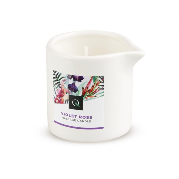 Lumanare Pentru Masaj Exotiq Violet Rose 60g Lumanare Pentru Masaj Exotiq Violet Rose 60g