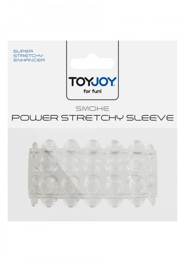 Manson Penis Power Strechy Sleeve Clear Manson Penis Power Strechy Sleeve Clear