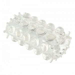 Manson Penis Power Strechy Sleeve Clear Manson Penis Power Strechy Sleeve Clear