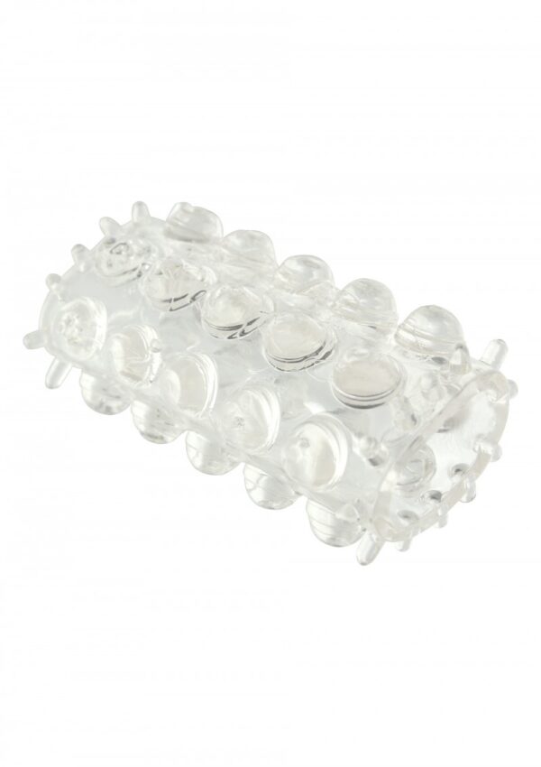 Manson Penis Power Strechy Sleeve Clear Manson Penis Power Strechy Sleeve Clear
