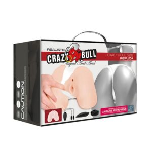 Masturbator Cu Vibratii Crazy Bull Exact Full Size Replica