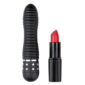 Mini Vibrator ET Diamond Ribbed Black