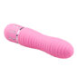 Mini Vibrator ET Diamond Ribbed Pink