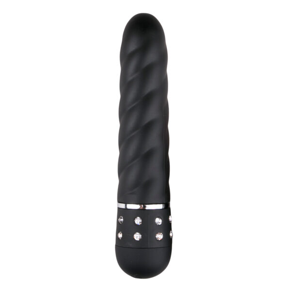 Mini Vibrator ET Diamond Twisted Black Mini Vibrator ET Diamond Twisted Black