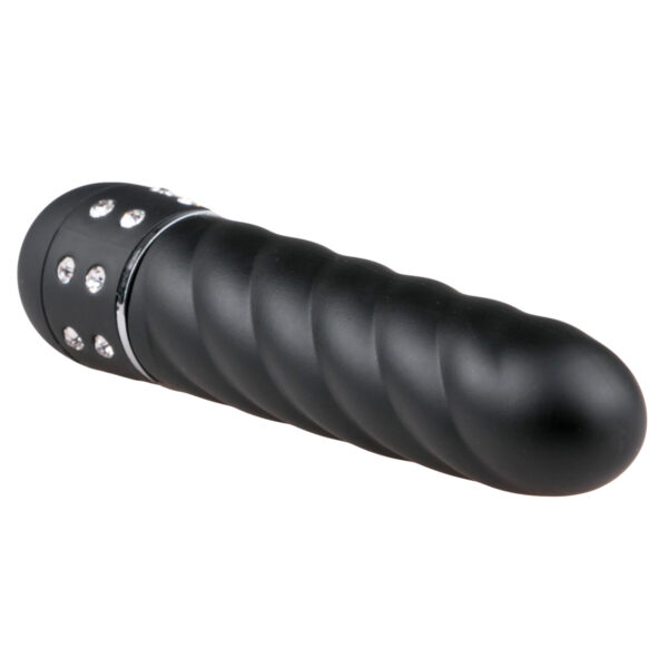 Mini Vibrator ET Diamond Twisted Black Mini Vibrator ET Diamond Twisted Black
