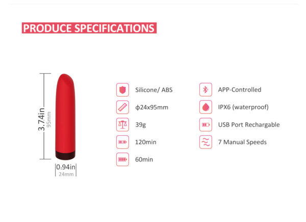 Mini Vibrator Magic Motion Awaken App Controlled Mini Vibrator Magic Motion Awaken App Controlled