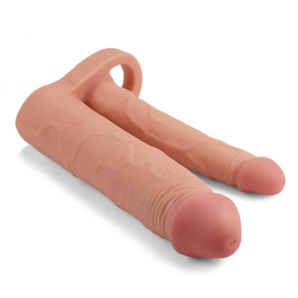 Prelungitor Penis Pleasure X-Tender Add 2 Inch Double Pleasure Prelungitor Penis Pleasure X-Tender Add 2 Inch Double Pleasure