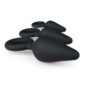 Set 3 Dildo Anal Pointy Plug Set Silicone Black