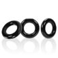 Set 3 Inele Penis Oxballs Willy Rings Black
