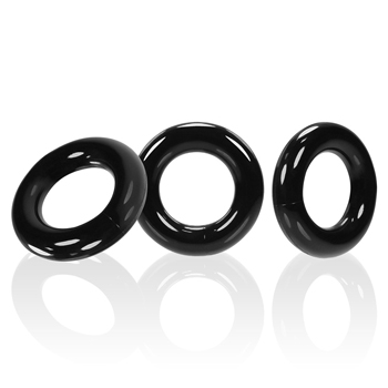 Set 3 Inele Penis Oxballs Willy Rings Black Set 3 Inele Penis Oxballs Willy Rings Black