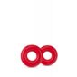 Set Inele Penis Stay Hard Donut Rings Oversized Red