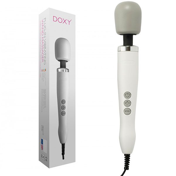 Stimulator Clitoris Doxy Wand Massager White Original Stimulator Clitoris Doxy Wand Massager White Original