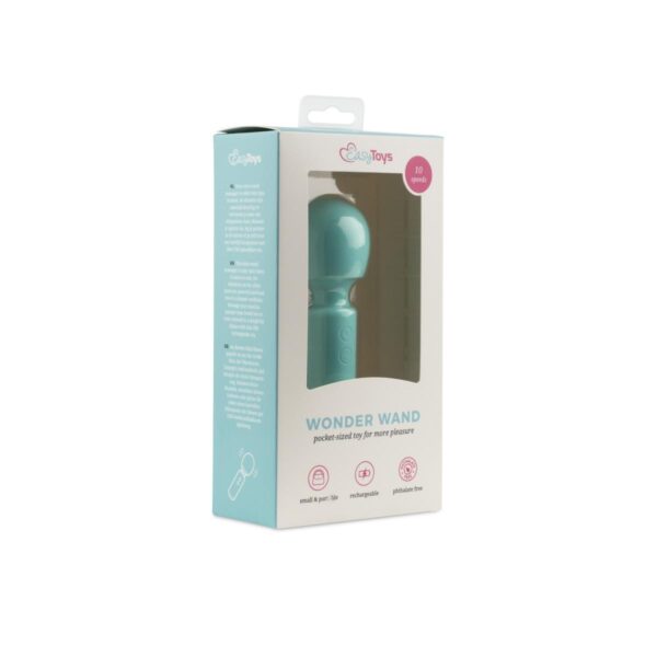 Stimulator Clitoris Easytoys Mini Wonder Wand Aqua Stimulator Clitoris Easytoys Mini Wonder Wand Aqua
