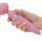 Stimulator Clitoris Pillow Talk Sultry Pink Dual Ended Warming Massager
