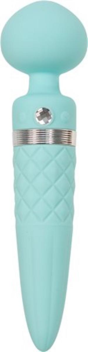 Stimulator Clitoris Pillow Talk Sultry Turquoise Dual Ended Warming Massager Stimulator Clitoris Pillow Talk Sultry Turquoise Dual Ended Warming Massager