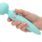 Stimulator Clitoris Pillow Talk Sultry Turquoise Dual Ended Warming Massager