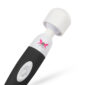 Stimulator Clitoris Pixey Wand Plug In White Black