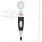 Stimulator Clitoris Pixey Wand Plug In White Black