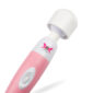 Stimulator Clitoris Pixey Wand Plug In White Pink