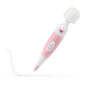 Stimulator Clitoris Pixey Wand Plug In White Pink