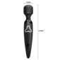 Stimulator Clitoris Body Wand Black