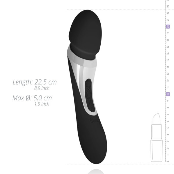 Stimulator Clitoris Wand Sway Black Stimulator Clitoris Wand Sway Black