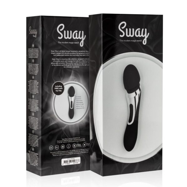 Stimulator Clitoris Wand Sway Black Stimulator Clitoris Wand Sway Black