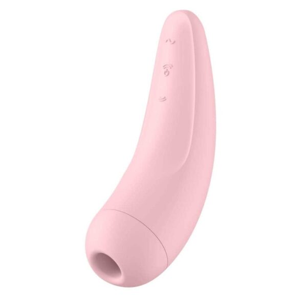 Stimulator De Clitoris Satisfyer Curvy 2 + Pink Stimulator De Clitoris Satisfyer Curvy 2 + Pink