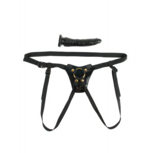 Strap-on Designer Fetish Fantasy Gold Strap-on Designer Fetish Fantasy Gold