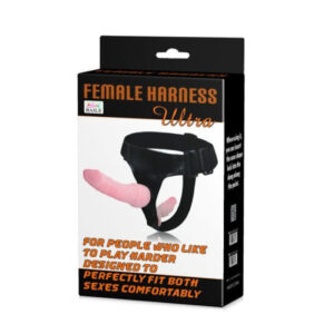 Strap-on Female Harness Ultra Double Flesh