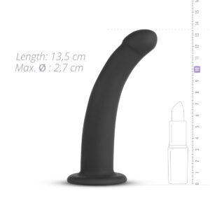 Strap-on Easytoys Banger Silicone Black