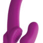 Strap-on U Strap Strapless Vibrating Silicone Evoke